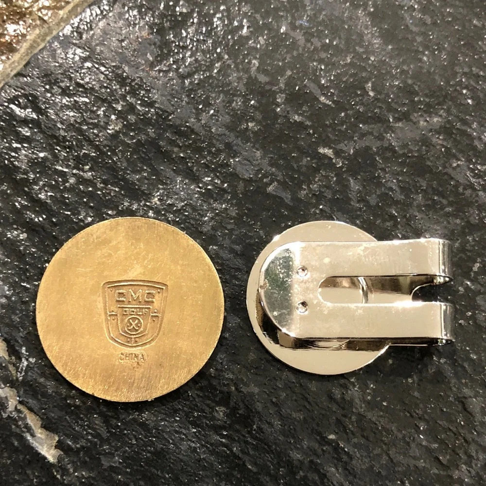 The Ritz Carlton Phoenix golf ball marker with hat clip rare over 10 yr old